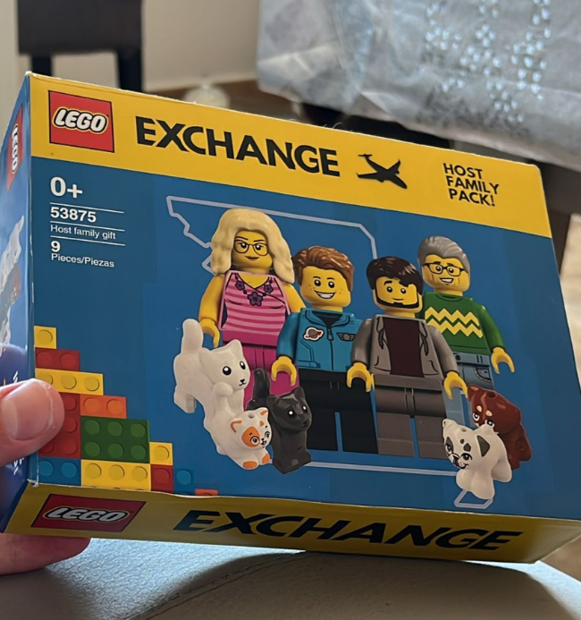 Regalos familia de acogida en Estados Unidos