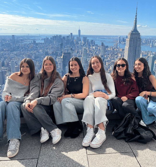 estudiantes de intercambio de un año para estudiar inglés en Nueva York