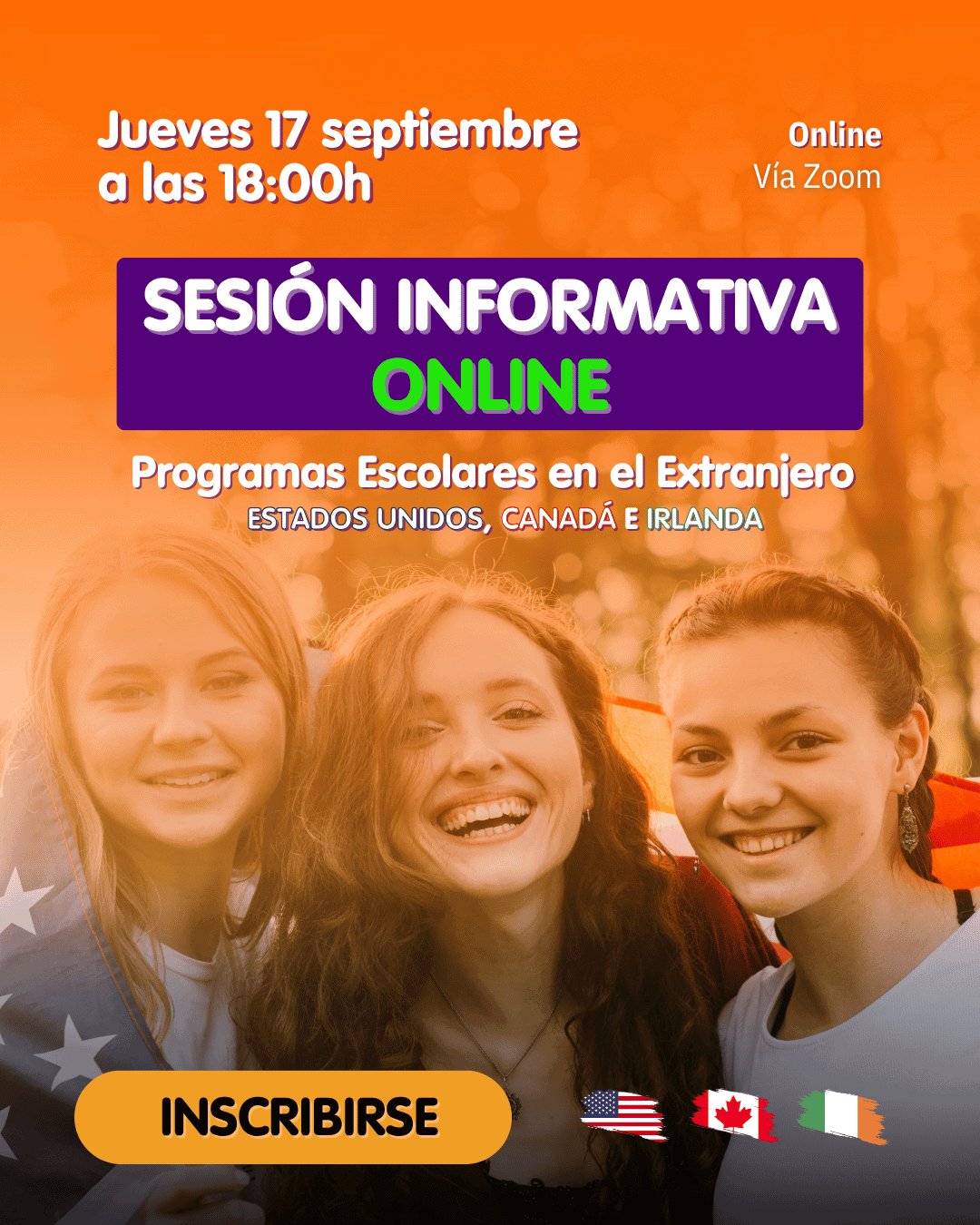 sesion informativa online 17 de septiembre
