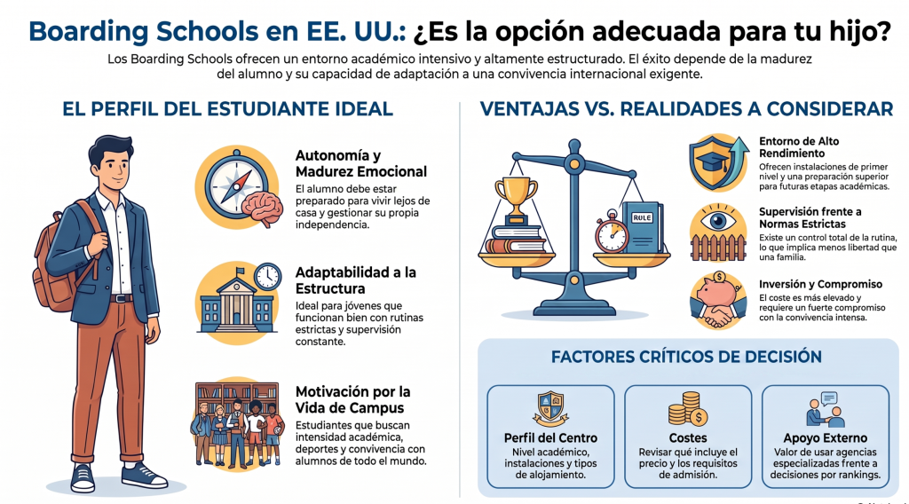cuál es el perfil de estudiantes de un boarding school