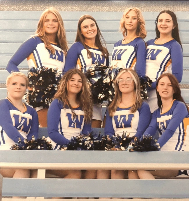 estudiantes cheerleader hacen su testimonio estudiar en usa