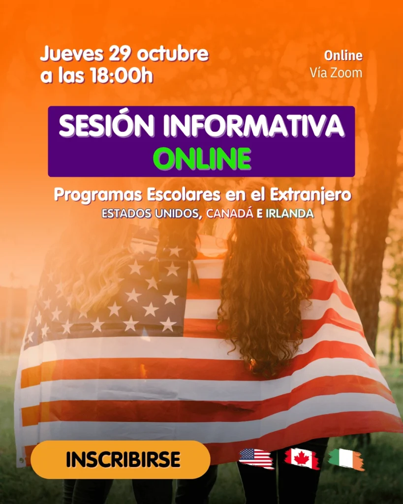 sesión informativa online de estudiar en usa el día 29 de octubre