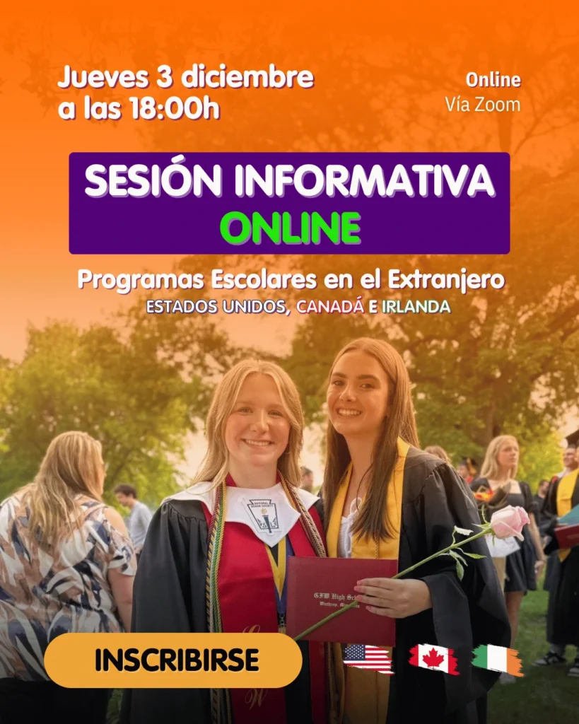 sesión informativa online estudiar en usa 3 de diciembre