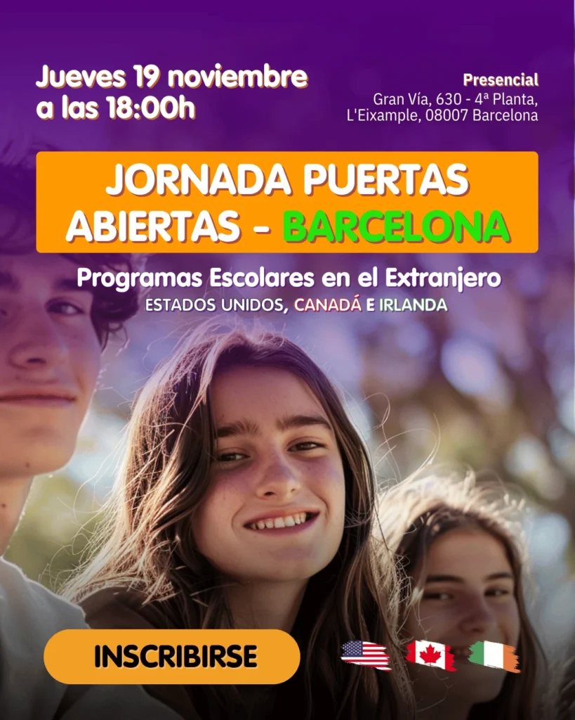 jornada de puertas abiertas Barcelona de Estudiar en Usa - 19 noviembre
