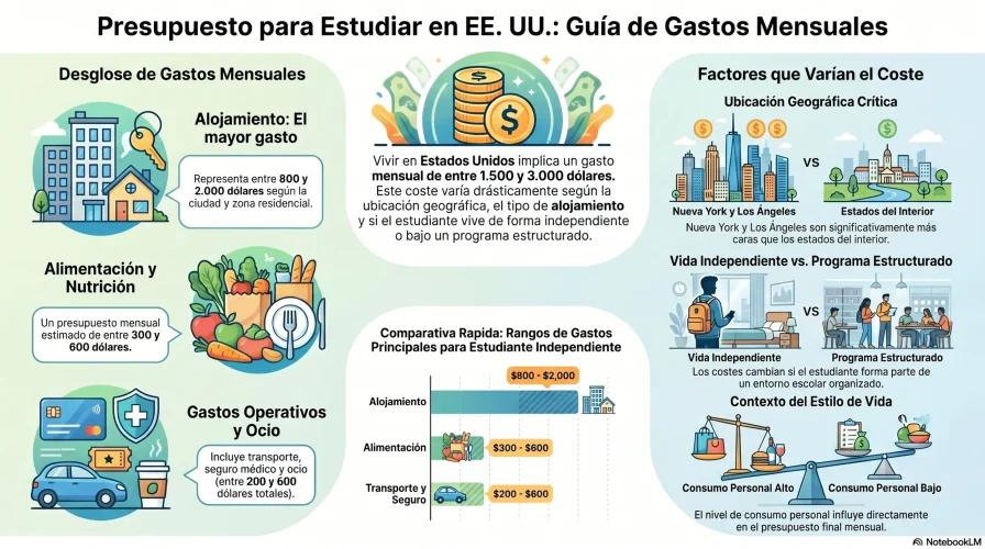 Cuanto cuesta vivir en estados unidos